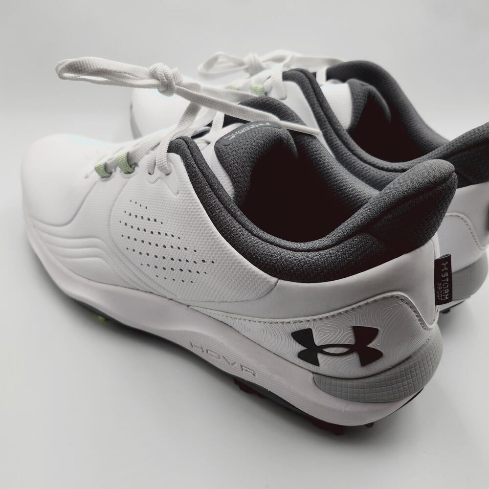 Mens Size 10 Under Armour Golf Shoes HOVR UA Drive Pro S3 Waterproof 3026919-100 - Picture 4 of 5